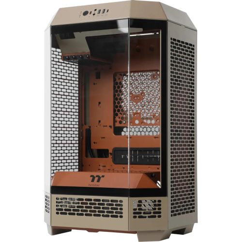 Корпус Thermaltake The Tower 300 Gravel (CA-1Y4-00SGWN-00) без БП mATX 7x120mm 5x140mm 2xUSB3.0 audio bott PSU