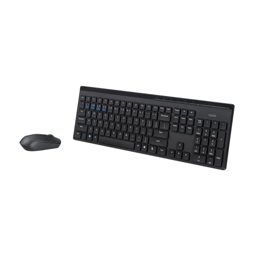 Клавиатура+мышь беспроводная RAPOO 8110M черный