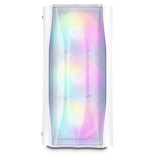 Корпус 1STPLAYER Firebase X3-M X3-M-WH-4F1-W White mATX TG 4x120mm LED fans inc