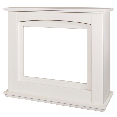 Портал каминный из МДФ RealFlame Canada 25,5 белый, с подсветкой