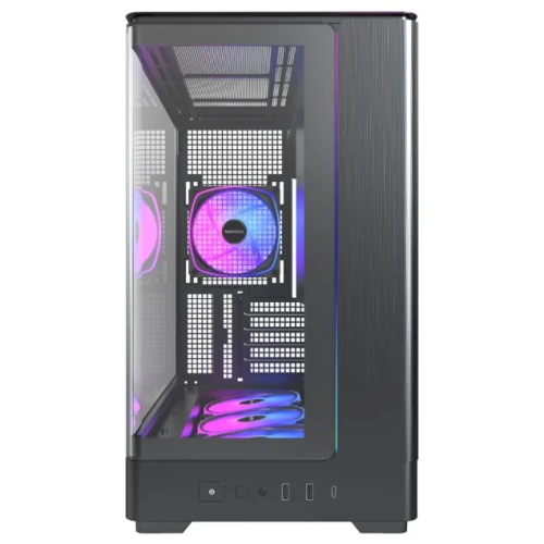 Корпус Montech King 15 Pro Black / mATX / 4x120mm ARGB fans