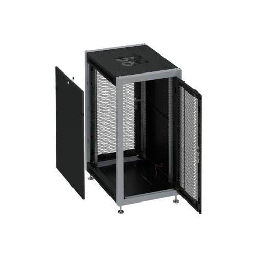 Шкаф коммутационный Sysmatrix SL 6622.933 напольный 22U 600x600мм черный