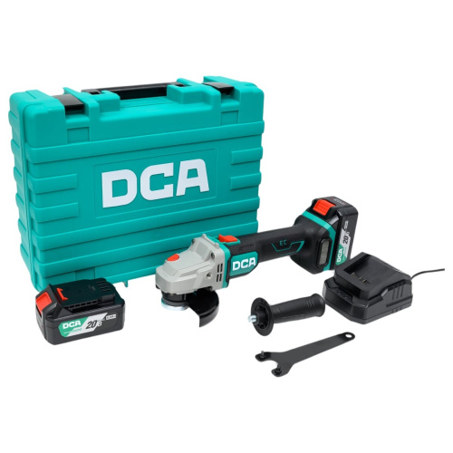 УШМ DCA ADSM06-115 (Type EM) 2АКБ+ЗУ