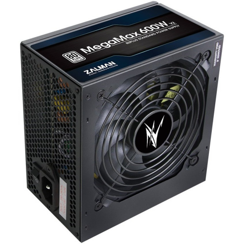 Блок питания Zalman ZM600-TXII (V2) ATX 2.3, 600W, Active PFC, 120mm fan, 80Plus Retail