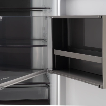 Холодильник Hyundai CM55043F черная сталь