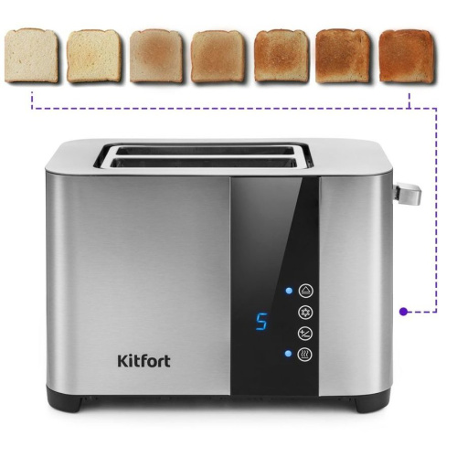 Тостер Kitfort KT-2047 нерж