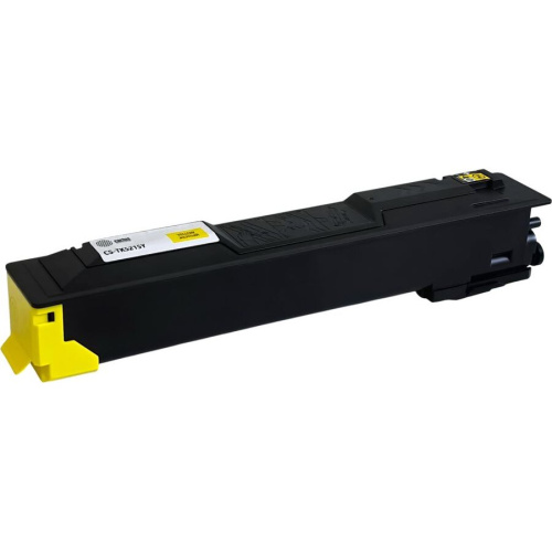 Картридж лазерный Cactus CS-TK5215Y желтый 15000стр для Kyocera TASKalfa 406ci с чипом