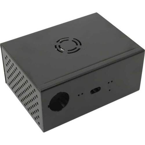Корпус ACD KP561 Metal Case + Power Control Switch + Cooling Fan Kit for Raspberry Pi X820 v1.3 (X800)