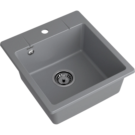 Кухонная мойка GRANFEST Urban 245 dark gray