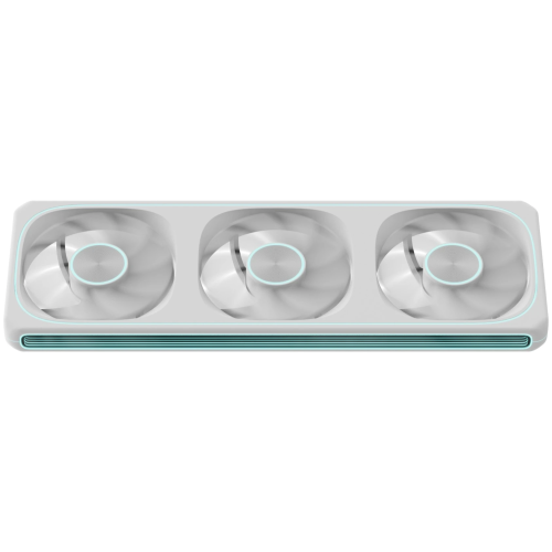 Вентилятор Formula V Line Air Fusion 3 WH Reverse, 360x120x28mm, ARBG 3pin + PWM 4pin, 500-1800 RPM, 37.83 DBA MAX, Hydro Bearing