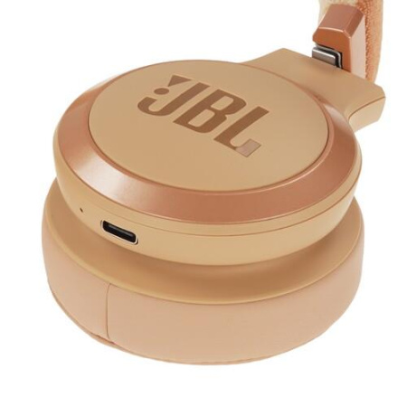 Беспроводные/проводные наушники JBL Live 670NC бежевый