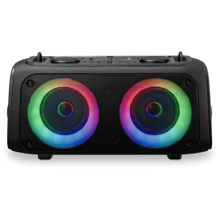 Портативная колонка Hyundai H-PS1030 черный/черный