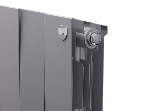 Биметаллический радиатор отопления  Royal Thermo Pianoforte 200 18 Секций Silver Satin