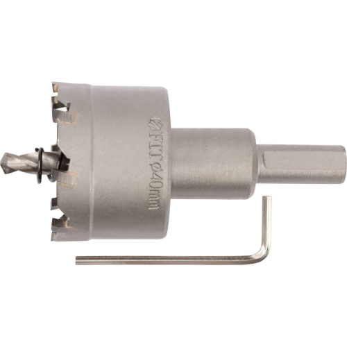 Коронка кольцевая с карбидными вставками FIT IT Профи 36840, 40 мм