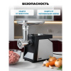 Мясорубка BBK MG2010 металлик/черный