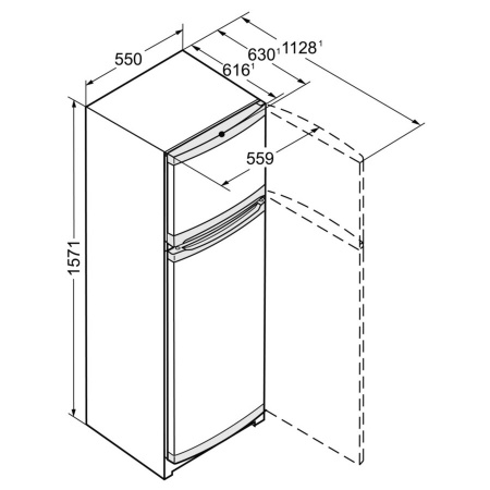 Холодильник Liebherr CTele 2931-26 001 серебристый