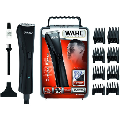 Машинка для стрижки Wahl Hybrid Clipper LED 9600 Hair & Beard 9699-1016 черный