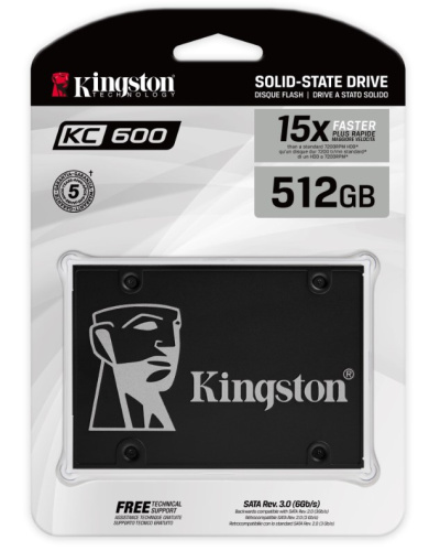 SSD Kingston KC600 2.5" 512Gb SKC600/512G