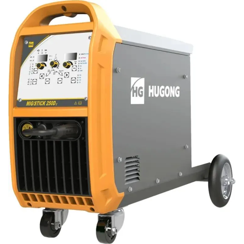 Сварочный полуавтомат Hugong Mig/Stick 250D III инвертор MIG-MAG/SPOT/FCAW/MMA/Lift TIG 7.12кВт