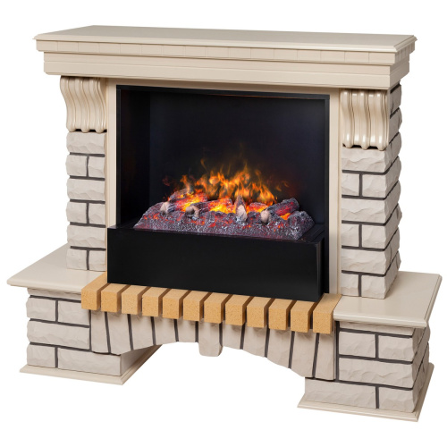 Электрокамин RealFlame Country 26 WT с очагом 3D Cassette 630