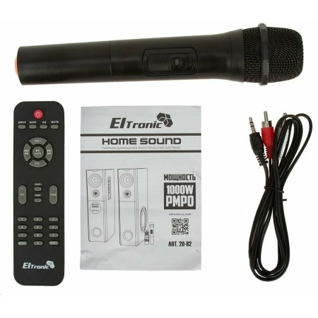 Колонка ELTRONIC 20-82 Home Sound черный 08