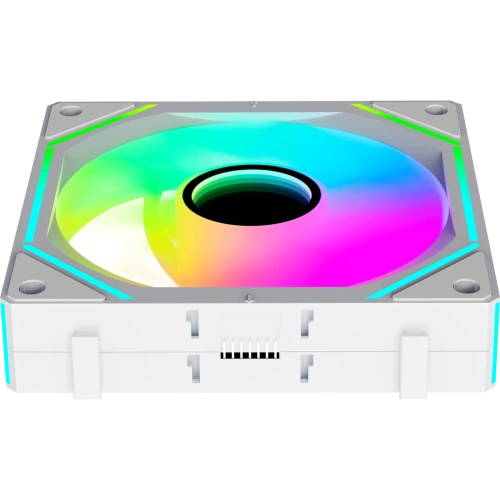 Вентилятор Ocypus Gamma F12 UNI WH ARGB Reverse Blade 3 in 1, 3x120x120x25mm, 4-Pin PWM, 800-1800 RPM, 31 DBA Max, Hydro Bearing