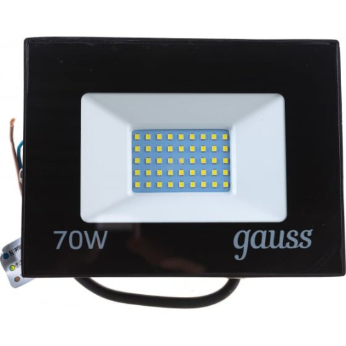 Прожектор уличный Gauss Elementary 613100370P светодиодный 70Вт черный