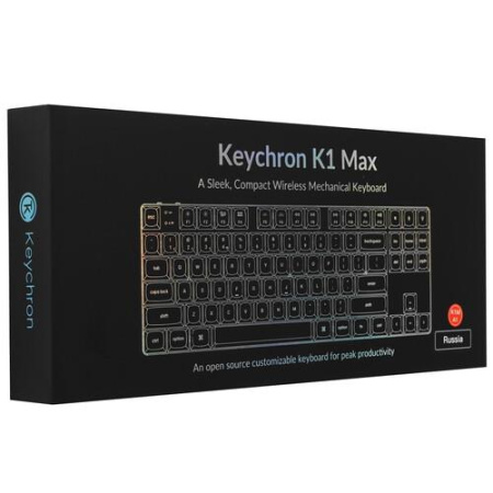 Клавиатура проводная + беспроводная Keychron K1 Max