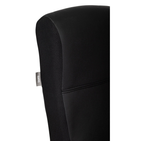 Кресло Бюрократ Dominus-BL искусств. кожа черный