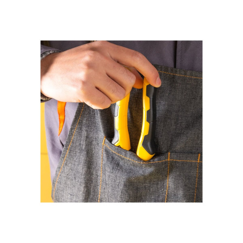 Удлиненные плоскогубцы Deli DL101008 многофункциональные 220мм, сталь Cr-V