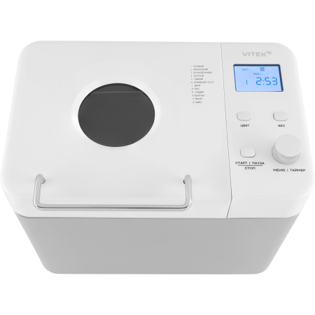 Хлебопечь Vitek VT-BM1301 серый/серебристый