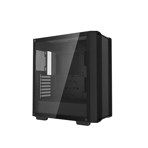 Корпус Deepcool CC560 Limited V2 без БП, боковое окно (закаленное стекло), черный, ATX