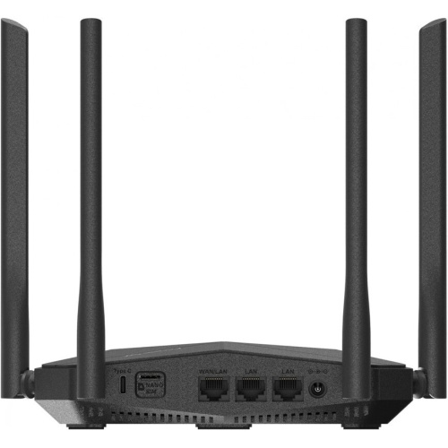 Роутер беспроводной Digma DWR-N302LTE N300 10/100BASE-TX/3G/4G cat. 4 черный