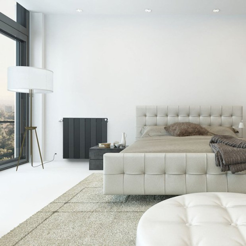 Биметаллический радиатор отопления  Royal Thermo Pianoforte 500 Vd 8 Секций Noir Sable