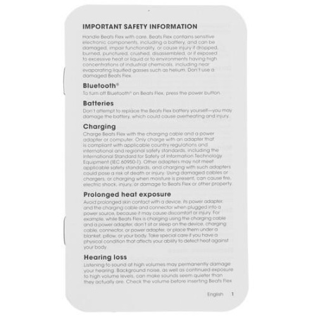 Беспроводные наушники Beats Flex – All-Day голубой