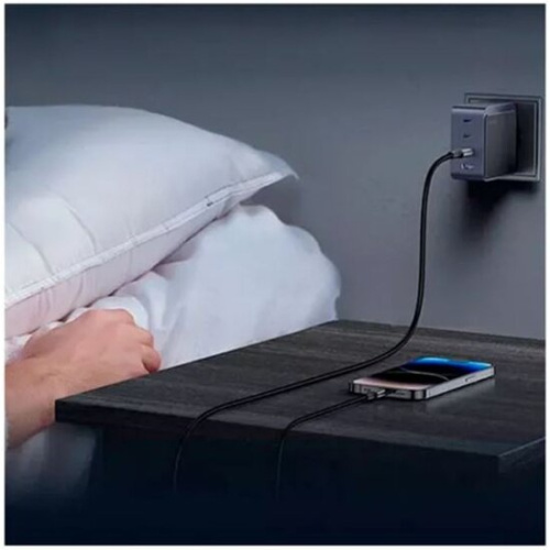 СЗУ UGREEN X565 (35043) Nexode S 100W USB-A+3*USB-C GaN Tech Fast Charger EU Gray