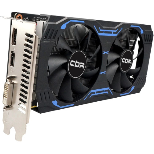Видеокарта CBR GTX1660 Super 6Gb (VGA-STX1660S-6G-RTL) GDDR6, 192bit, 1530-1785Mhz, 1*DP + 1*HDMI + 1*DVI, 125W, Ret