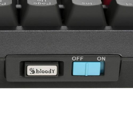 Клавиатура проводная + беспроводная A4Tech Bloody WS98 Pixels Red