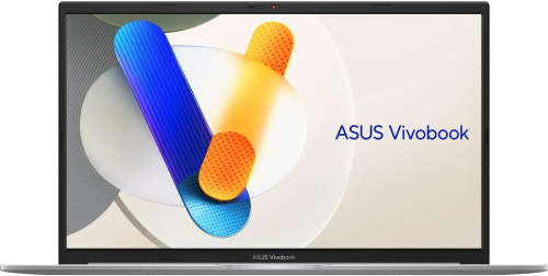 Ноутбук ASUS Vivobook 17 X1704VA-AU893 17.3", IPS, Intel Core i3 1315U 1.2ГГц, 6-ядерный, 16ГБ DDR4, 512ГБ SSD, Intel UHD Graphics, без операционной системы, серебристый [90nb10v1-m00ww0]