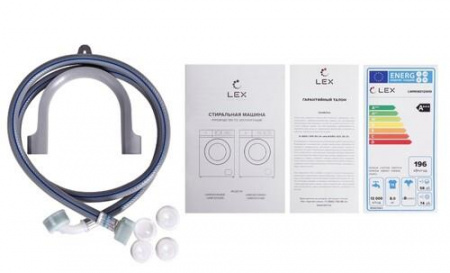 Стиральная машина LEX LWM08012WID белый