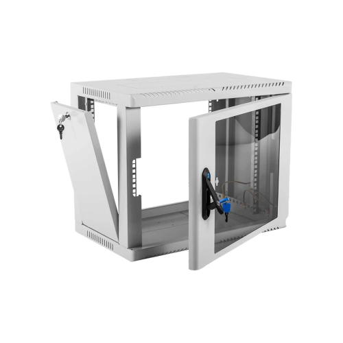 Шкаф коммутационный ЦМО ШРН-9.350 настенный 9U 600x350мм серый