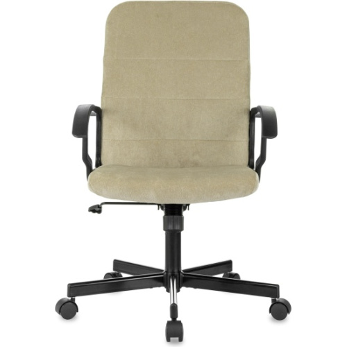 Кресло Бюрократ Triest Fabric-LT21 песочный Light-21 крестов. металл черный