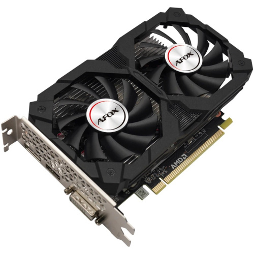 Видеокарта Afox RX550 4GB (AFRX550-4096D5H2-V4) GDDR5 128bit DVI DP HDMI 2Fan RTL