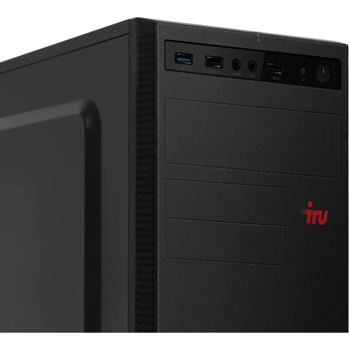 ПК iRU Planio 310H6SEV (2112567) Intel Core i3 12100, DDR4 8ГБ, 256ГБ(SSD), Intel UHD Graphics 730, FreeDOS, черный