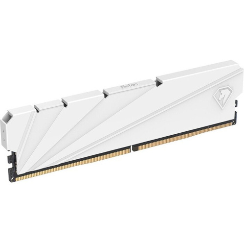ОЗУ Netac Shadow S NTSSD4P32SP-16W DDR4 16GB 3200MHz CL16 1.35V / White / with radiator