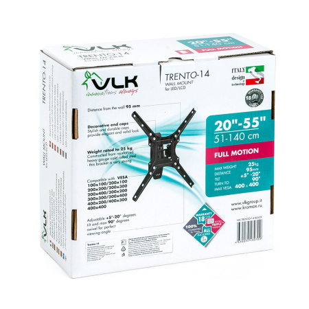 Кронштейн VLK Trento-14 black