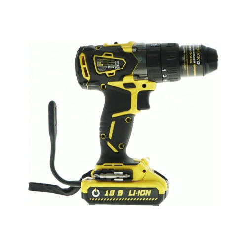 Дрель-шуруповерт Hanskonner HCD1865BLI с акк и ЗУ