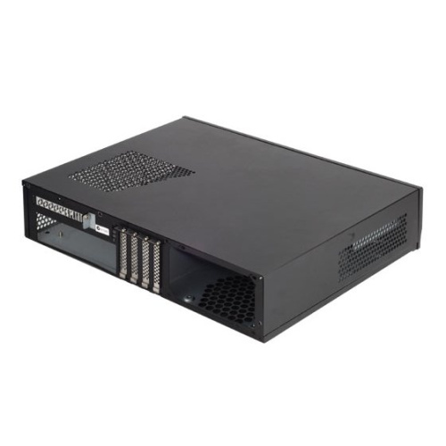 Корпус Silverstone Milo ML03B SST-ML03B Black, Slim HTPC mATX, USB3.0, Audio, без БП