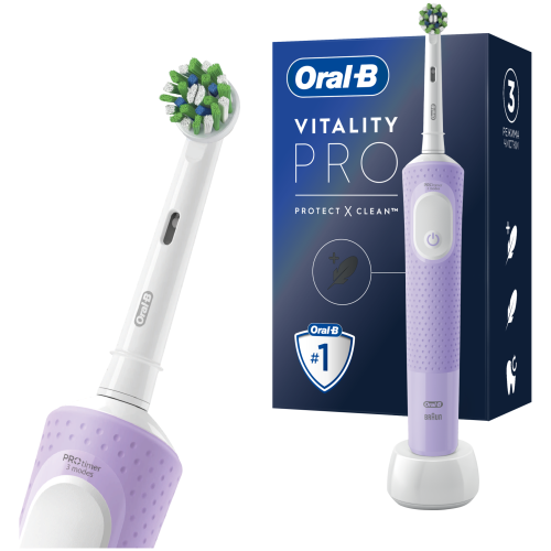 Зубная щетка электрическая Oral-B Vitality Pro D103.413.3 сиреневый