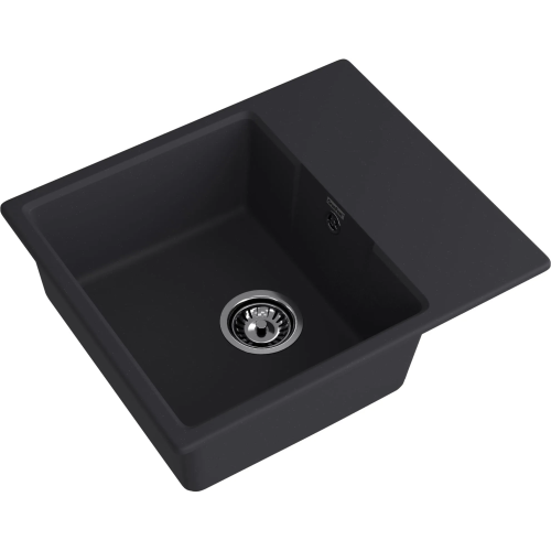 Кухонная мойка GranFest Urban 658L GF-UR-658L гранит, черный